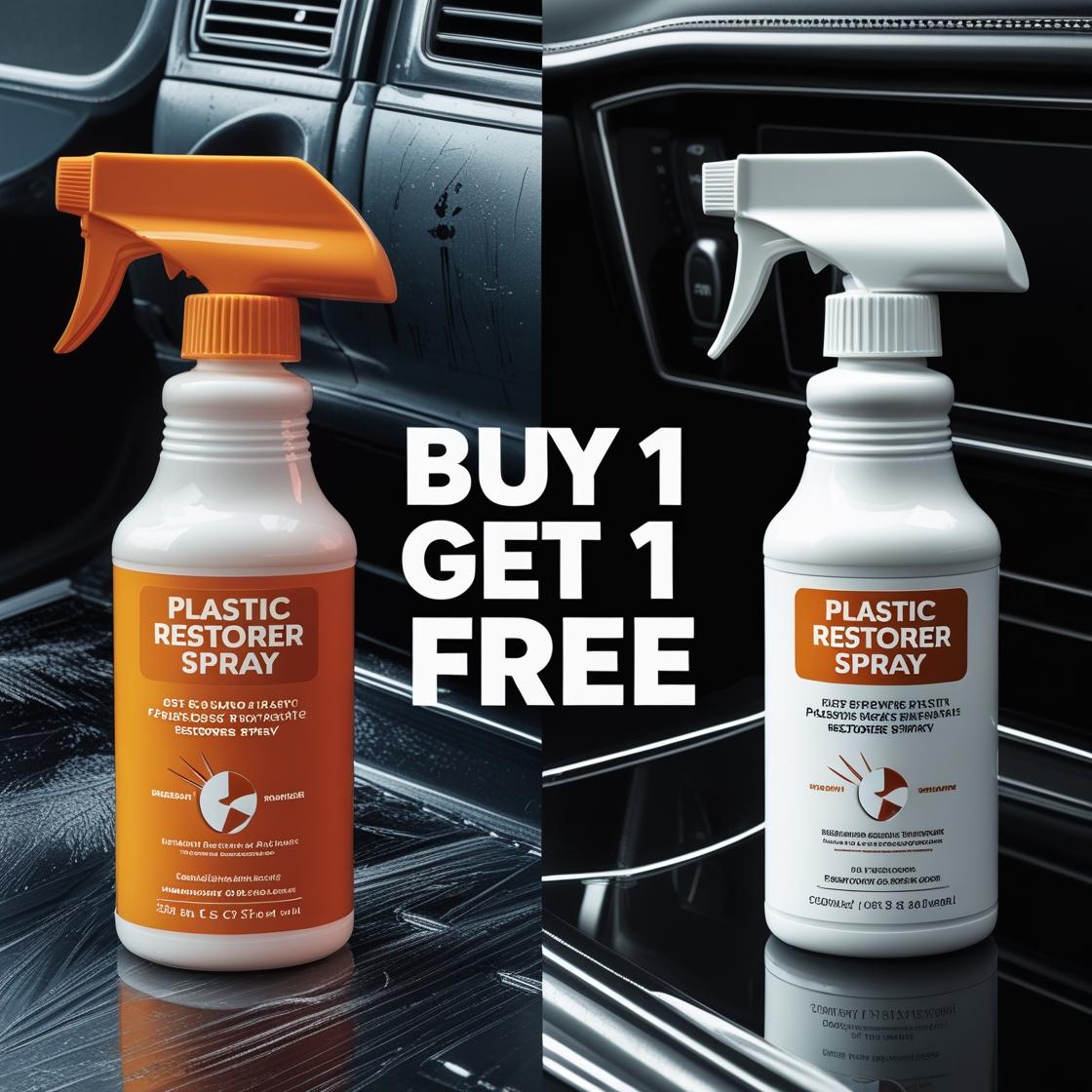 Plastic Restorer Spray 🔥BUY 1 GET 1 FREE💫